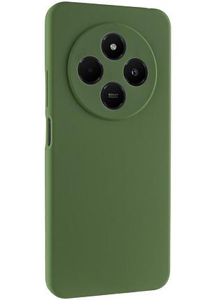 Чохол silicone cover ummi lakshmi full camera (aa) для xiaomi redmi 14c / poco c75 зелений / dark green