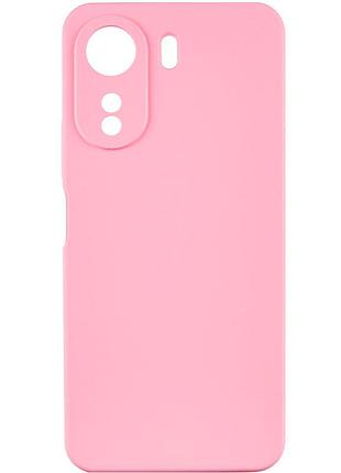 Чехол silicone cover lakshmi full camera (aaa) для xiaomi redmi 13c / poco c65 розовый / light pink