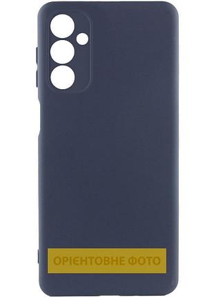 Чехол tpu getman liquid silk full camera для motorola edge 60 / 60 fusion синий / midnight blue