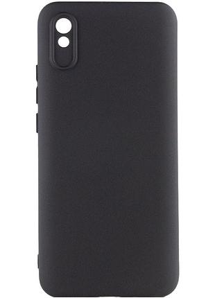 Чехол silicone cover lakshmi full camera (aaa) для xiaomi redmi 9a черный / black