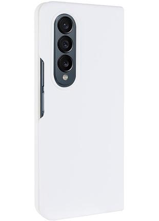 Чехол foldables silicone cover lakshmi (aaa) для samsung galaxy z fold4 белый / white