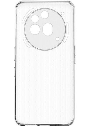 Чохол tpu transparent 1.5 мм із захистом камери для nothing phone (3a) pro, прозорий захисний кейс безбарвний