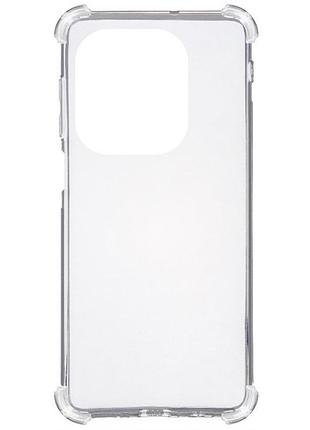 Tpu чохол getman ease logo посилені кути для tecno spark 20 pro безбарвний (прозорий)
