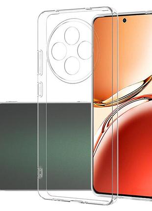 Чохол tpu transparent 1.5 мм із захистом камери для oppo reno 12 f 4g/5g, прозорий захисний кейс безбарвний