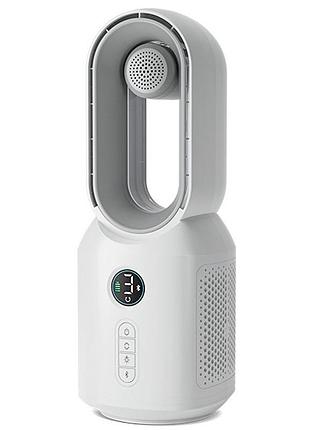 Настольный вентилятор f8 3in1 с bluetooth-динамиком и ночником 4000mah white