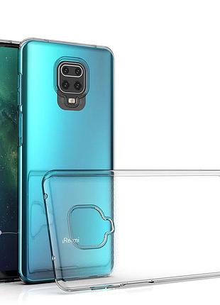 Tpu чехол epic transparent 1,5mm для xiaomi redmi note 9s / note 9 pro / note 9 pro max бесцветный (прозрачный)