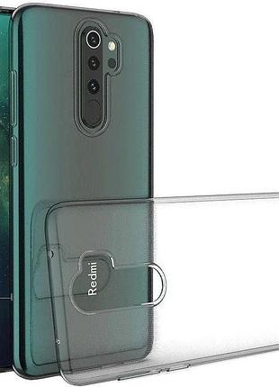Tpu чехол epic transparent 1,5mm для xiaomi redmi note 8 pro бесцветный (прозрачный)