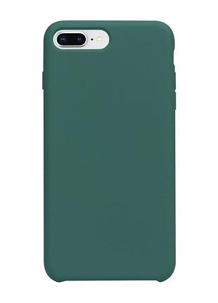 Чехол soft silicone case full size для iphone 7 plus/iphone 8 plus силиконовая панель-накладка для телефона 7 plus/iphone 8 plus