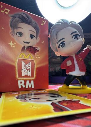 Колекційна фігурка tinytan rm (bts) з mcdonald's happy meal