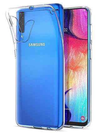 Tpu чохол epic transparent 1,5mm для samsung galaxy a50 (a505f) / a50s / a30s безбарвний (прозорий)