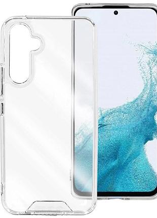Чехол tpu space case transparent для samsung galaxy s23 fe, прозрачный силиконовый кейс
