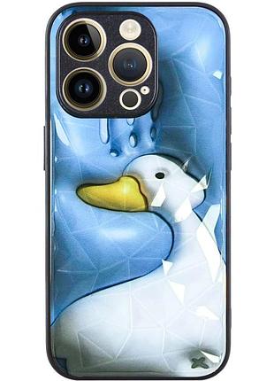 Tpu+pc чехол prisma fluffie для apple iphone 15 pro (6.1") wtf