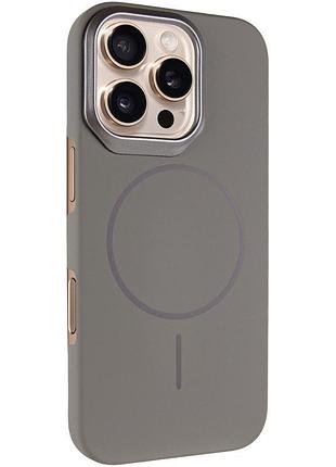 Чохол pc накладка dream з magsafe для iphone 16 pro max (айфон 16 про макс) gray