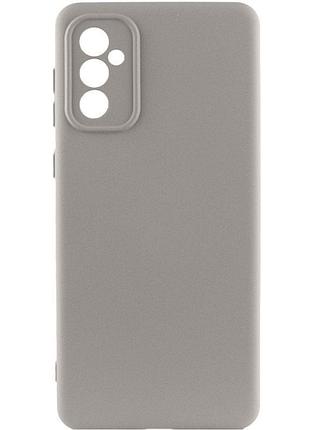 Чохол tpu getman liquid silk full camera для samsung galaxy a57 5g сірий / lavender