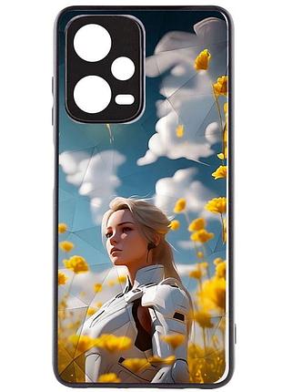 Tpu+pc чехол prisma ladies для xiaomi redmi note 12 pro 5g anime