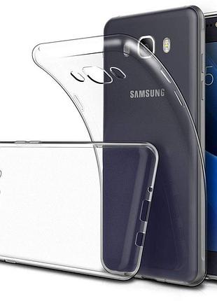 Tpu чохол epic transparent 1,5mm full camera для samsung j710f galaxy j7 (2016) безбарвний (прозорий)