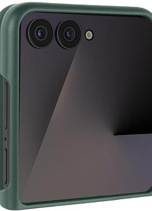 Чехол lakshmi foldables silicone cover (качество aaa) для motorola razr 50, защитный силиконовый кейс из двух частей для складного