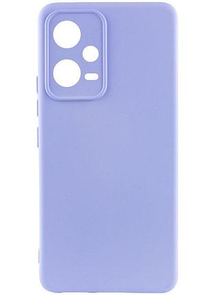 Чехол silicone cover ummi lakshmi full camera (aa) для xiaomi poco x5 5g / note 12 5g сиреневый / dasheen
