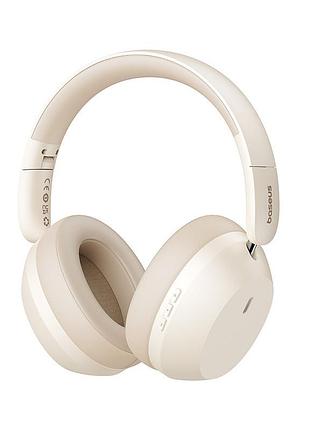 Накладные беспроводные наушники baseus bass 35 max (a00070800) stellar white