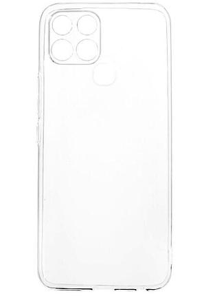 Чохол tpu transparent 1.5 мм із захистом камери для infinix smart 6, прозорий захисний кейс безбарвний