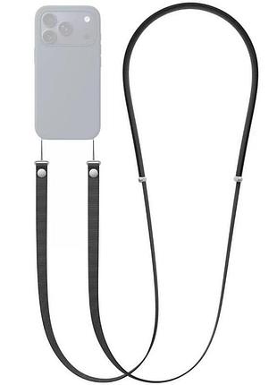 Шнурок crossbody straps black