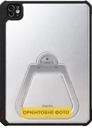 Tpu+pc чехол xundd 360 rotate stand (pen slot) для apple ipad air 10.9'' (2020-22)/air 11'' 2024-25 черный