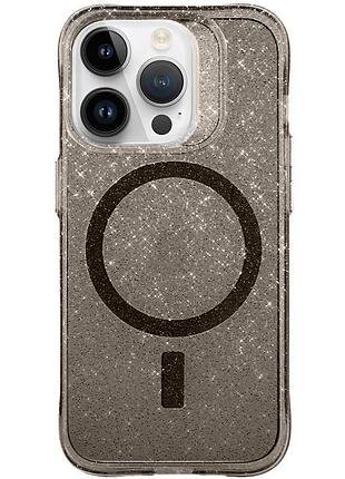 Чехол tpu radiance with magsafe для apple iphone 14 pro (6.1") black