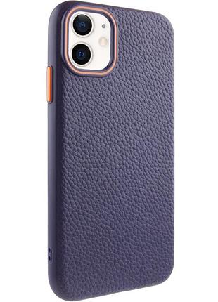 Чехол syndee with magsafe для apple iphone 11 (6.1") gem blue