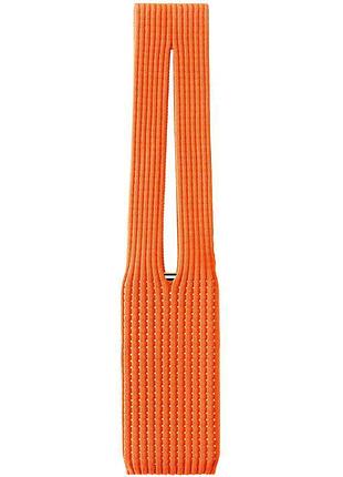 В'язана сумка pleated pocket для iphone (size l) orange