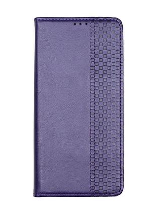 Чохол-книжка chess skin для xiaomi redmi a5 4g для зберігання банківських карт dark purple