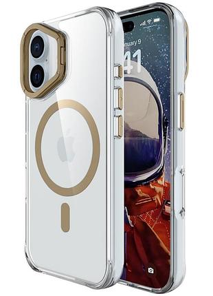 Чохол tpu space case apex with magsafe для apple iphone 16 (6.1") gold