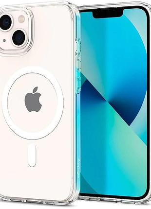 Чохол sgp ultra hybrid (magfit) для apple iphone 13 (6.1") прозорий