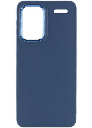 Чохол tpu bonbon metal style для xiaomi redmi note 13 pro+ (сяомі редмі нот 13 про+) синій / cosmos blue