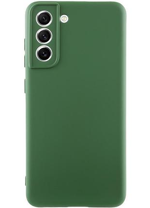 Чохол silicone cover ummi lakshmi full camera (aa) для samsung galaxy s22 зелений / dark green
