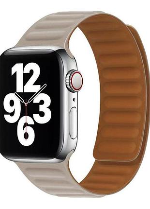 Магнітний ремінець magnetic soft touch apple watch 41/watch 40/watch 38mm lavander (37190_3667783)