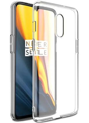 Tpu чохол epic transparent 1,5mm для oneplus 7 безбарвний (прозорий)