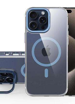 Чехол tpu space case apex with magsafe для apple iphone 13 pro max / 14 pro max (6.7") navy blue