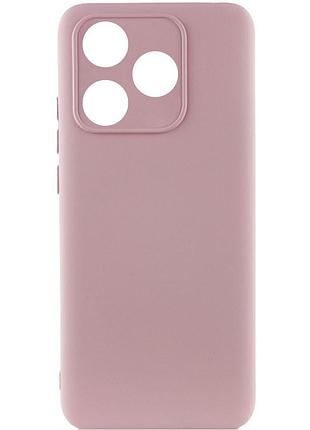 Чехол silicone cover lakshmi full camera (aaa) для tecno spark 10 розовый / pink sand