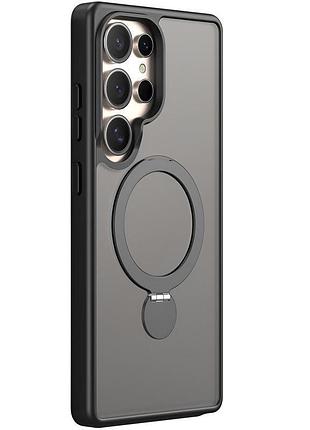 Чохол ummi colorful with magsafe hq ring для samsung galaxy s25 ultra black