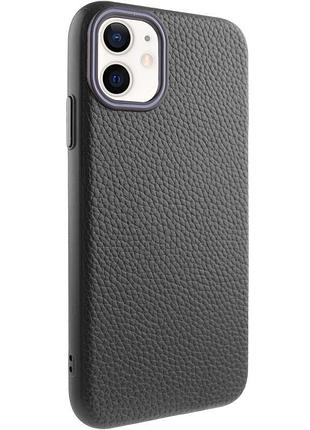 Чохол syndee magsafe для iphone 11 (айфон 11) black / gray