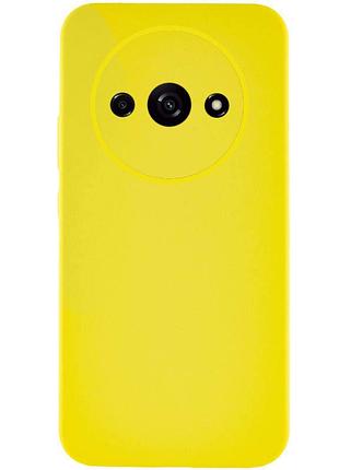 Чохол silicone cover lakshmi full camera (aaa) для xiaomi redmi a3 жовтий / yellow