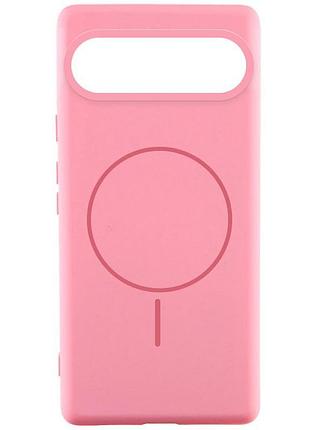 Чохол silicone cover lakshmi (aa) with magfit для google pixel 10 pro xl рожевий / light pink