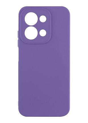 Чехол silicone cover с рамкой камеры (a) для xiaomi redmi 15с/poco c85 elegant purple