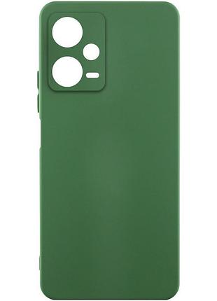 Чохол silicone cover ummi lakshmi full camera (aa) для xiaomi redmi note 12 pro 5g зелений / dark green