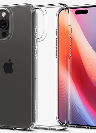 Чехол sgp ultra hybrid для apple iphone 16 pro (6.3") прозрачный