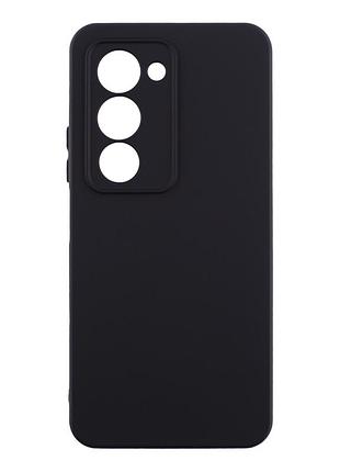 Чохол silicone cover з рамкою камери (a) для xiaomi redmi 15 4g black