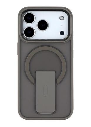Чохол з підставкою flexguard tpu pc magnetic для iphone17 pro titanium