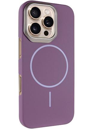 Чохол pc накладка dream з magsafe для iphone 16 pro max (айфон 16 про макс) purple