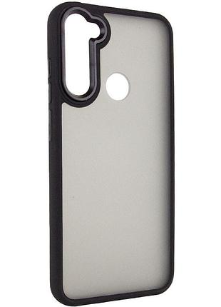 Чехол tpu+pc lyon frosted для xiaomi redmi note 8t black