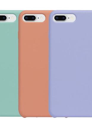 Чехол soft silicone case full size для iphone 7 plus/iphone 8 plus силиконовая панель-накладка для телефона 7 plus/iphone 8 plus 2